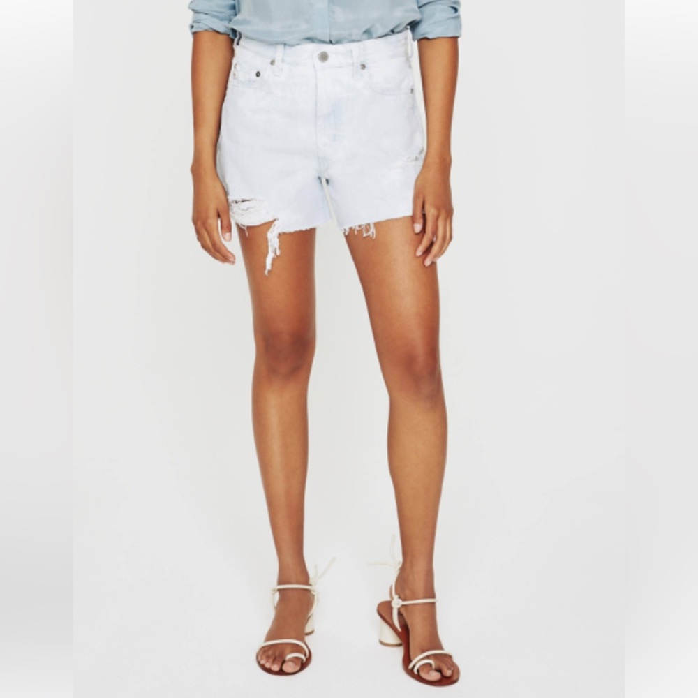 AG Alexxis denim shorts. Light wash. Size 27.